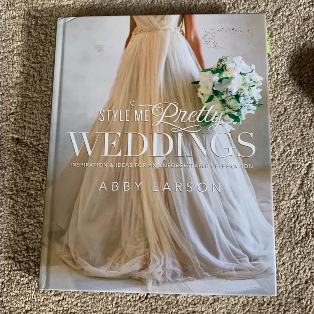wedding book by Abby Larson